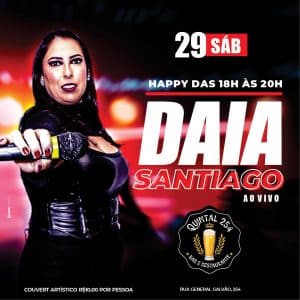 Daia Santiago no Quintal 254