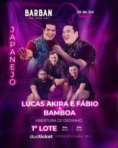 Lucas Akira e Fabio + Bamboa