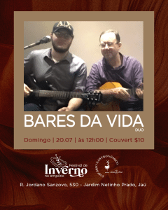 Bares da Vida Duo | Jardins de Monet - Domingo