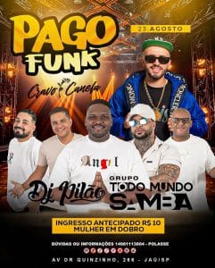 Pago Funk | Cravo e Canela - Sábado