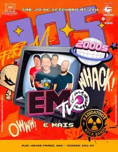 EMO TV e Radioativos | Casarão 682 - Sábado