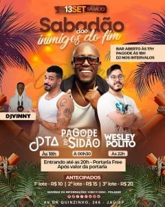 Sabadão dos inimigos do fim | Cravo e Canela - Sábado