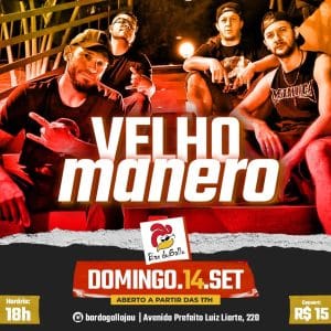 Velho Manero | Bar do Gallo - Domingo