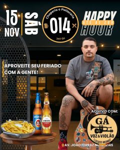 Gá Voz e Violão | Choperia 014 - 15/11