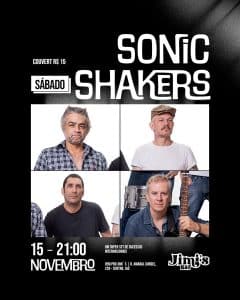 Sonic Shakers | Jimi's - 15/11