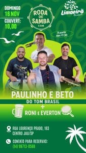 Roda de Samba | Limoeiro - 16/11