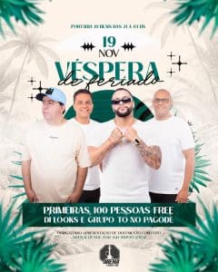 DJ Looks e Tô no Pagode | Arena - 19/11