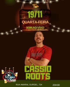 Cássio Roots | Terapia do Chopp - 19/11