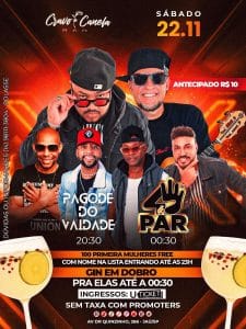 Pagode do Vaidade e 4 é Par | Cravo e Canela - 22/11