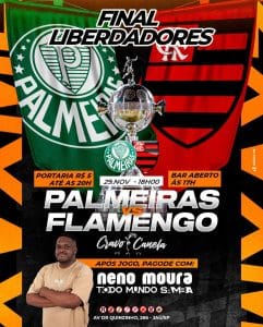 Palmeiras x Flamengo | Cravo e Canela - 29/11