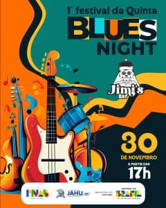 1º Festival da Quinta Blues Night | Jimi's - 30/11