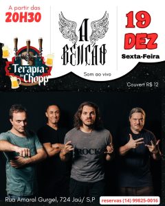 A Benção | 19/12 | Terapia do Chopp