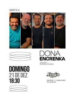 Dona Encrenka | 21/12 | Jimi's