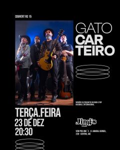 Gato Carteiro | 23/12 | Jimi's