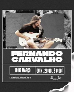 Fernando Carvalho, 19 de março no Jimi's