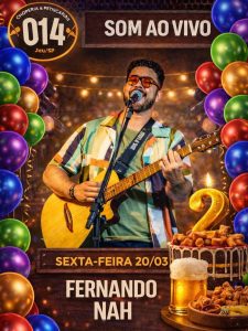 Fernando Nah, 20 de março na Choperia 014