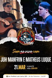 Juh Manfrin e Matheus Luque