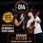 Ka Mendes e Felipe Cardia