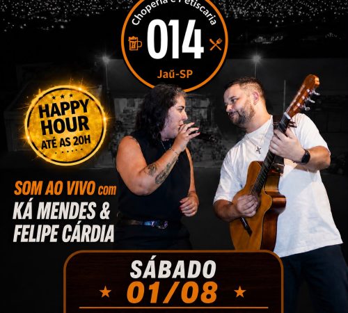 Ka Mendes e Felipe Cardia