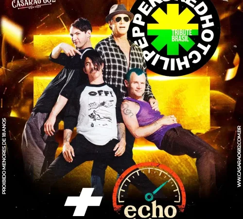 Red Hot Cover + Echo Drive | Casarão 682 - 01/11