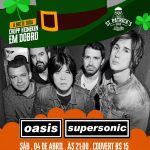 Oasis Supersonic, 04 de abril no Jimi's