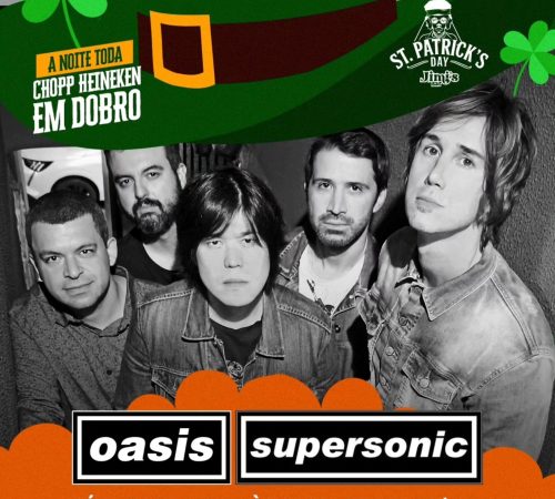 Oasis Supersonic, 04 de abril no Jimi's