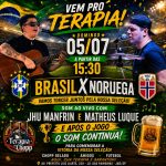 Juh Manfrin e Matheus Luque