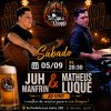 Juh Manfrin e Matheus Luque no Terapia do Chopp