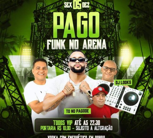 Pagofunk no Arena | Arena Lounge | 05/12