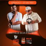 Matheus Silva e DJ Bába, 07/02 no Barban