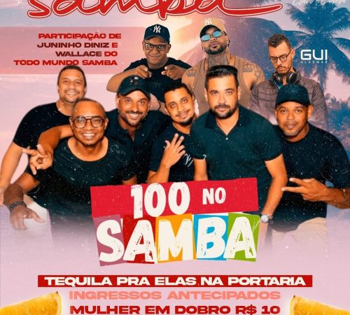 100 no Samba - Cravo e Canela | Sábado