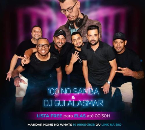 100 no Samba + D.J. Gui Alasmar | Barban - Terça