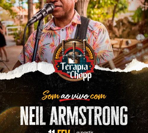 Neil Armstrong, 11 de fevereiro no Terapia do Chopp