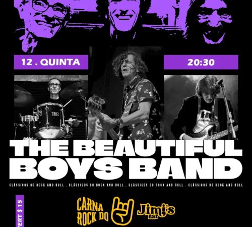 The Beautiful Boys Band, 12 de fevereiro no Jimi's