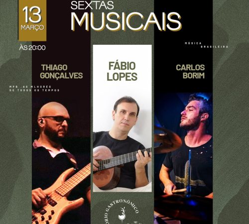 Música brasileira, 13 de março no Monet