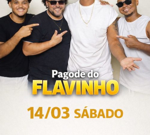 Pagode do Flavinho, 14 de março no Bar da Adelaide