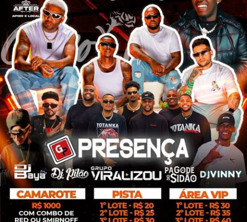 Cravo na After, 14 de Março