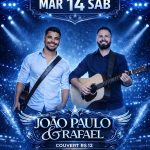 João Paulo & Rafael, 14 de março no Barça
