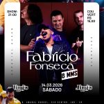 Fabrício Fonseca & MMs, 14 de março no Jimi's