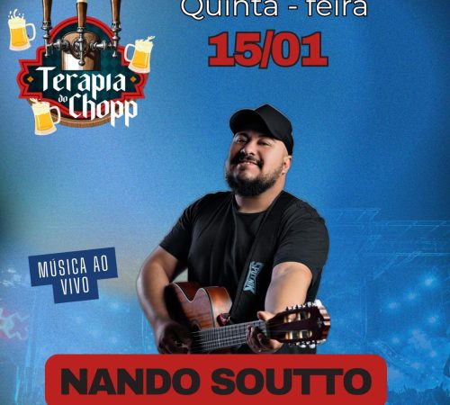 Nando Soutto | 15/01 | Terapia do Chopp