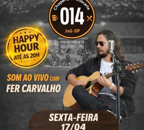 Fernando Carvalho na Choperia 014, 17/04