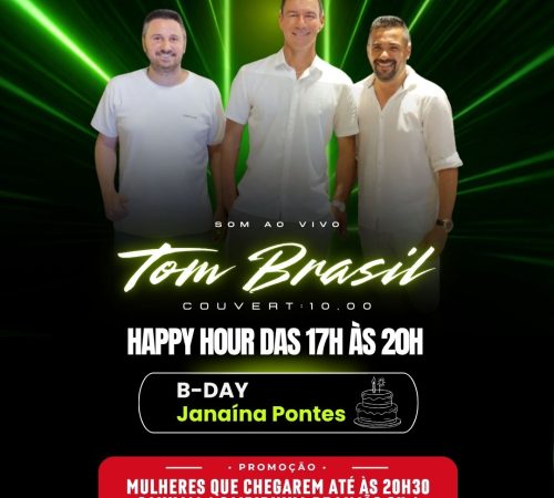 Tom Brasil no Limoeiro, 17 de abril