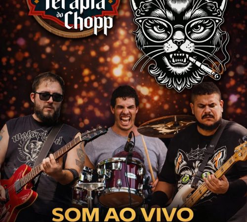 Gata Véia Trio no Terapia do Chopp, 17/04
