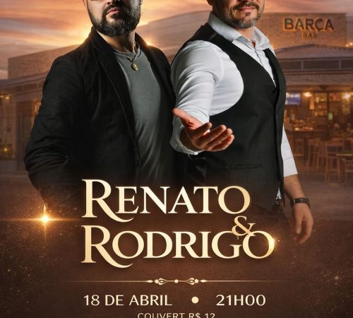 Renato & Rodrigo no Barça Bar, 18 de abril