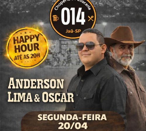Anderson Lima & Oscar na Choperia 014, 20/04