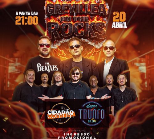 Grevillea On The Rocks