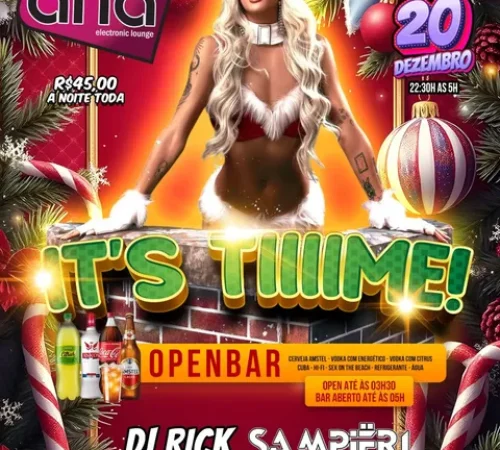 DJ Rick e Sampieri | 20/12 | Bar da Ana