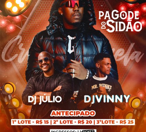 Pagode do Sidão, 21 de fevereiro no Cravo e Canela