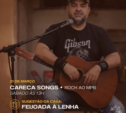 Careca Songs, 21 de março no Armazém