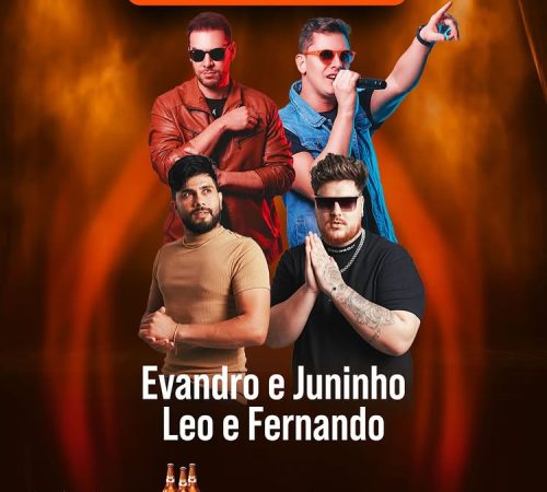 Evandro e Juninho + Léo e Fernando, 21 de março no Barban
